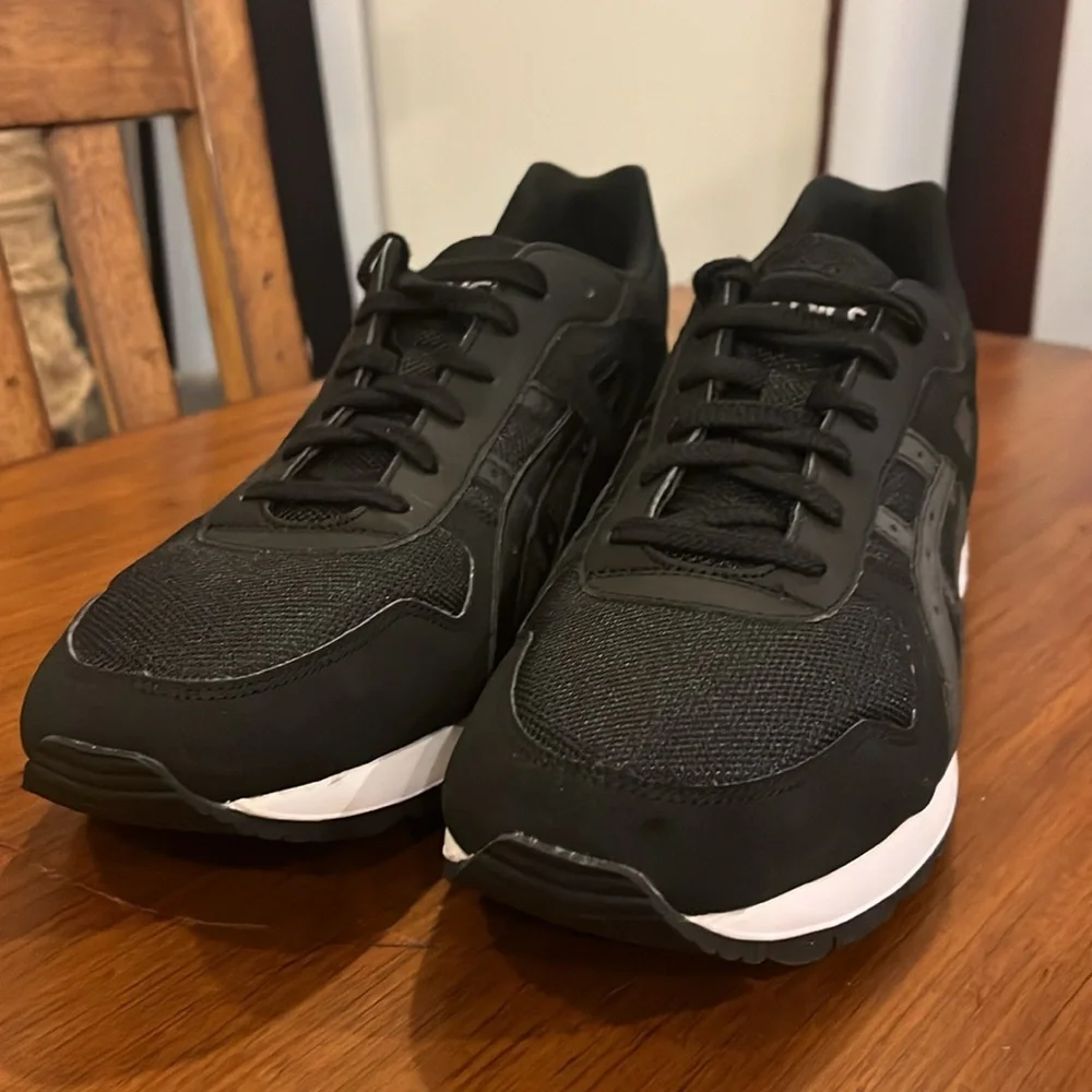 ASICS GT-II Shoes Sneakers H549Y 9090 new black white Mens Size 10.5